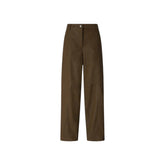 Παντελόνι με straight γραμμή σε καφέ nubuck - Pinko