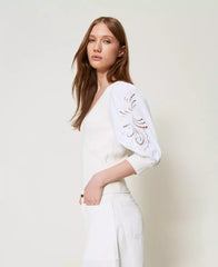 Μακρυμάνικο μπλουζάκι Twinset - 251TP3181 0282