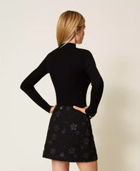 Φούστα με λουλούδια Twinset - 252TP2401-12733