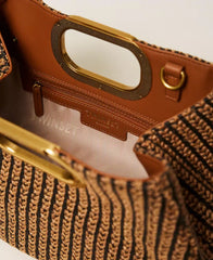 Τσάντα ώμου ψάθινη - Twinset