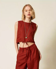 Αμάνικη μπλούζα - Twinset