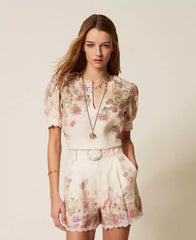 Σορτς φλοράλ - Twinset