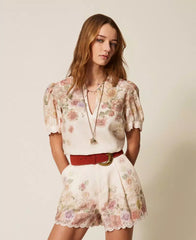 Σορτς φλοράλ - Twinset