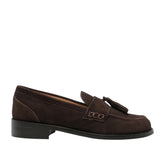 Loafers suede σε καφέ σκούρο - Twinset