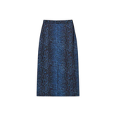 Φούστα με animal print σε μπλε - Twinset | 262TT2590-14140