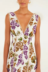 Αμάνικο Φόρεμα Grape Garden - Farm RIO