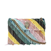 Τσάντα ώμου Mini Kensington Fringes Kurt Geiger - 5017899789-99