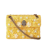 Τσάντα ώμου raffia Mini Kensington - Kurt Geiger