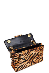 Τσάντα ώμου Leather Mini Kensington σε λεοπάρ - Kurt Geiger