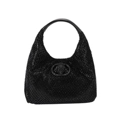 Τσαντάκι hobo Small Chelsea με πέτρες σε μαύρο - Kurt Geiger