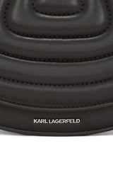 Τσάντα ώμου Wellen Saddle Karl Lagerfeld - A3W30259-999