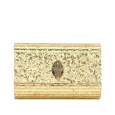 Τσαντάκι clutch χρυσό Party Eagle - Kurt Geiger