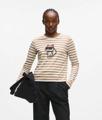Μακρυμάνικη μπλούζα Ikon Stripe - Karl Lagerfeld