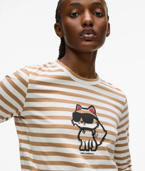 Μακρυμάνικη μπλούζα Ikon Stripe - Karl Lagerfeld