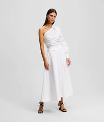 Φούστα Poplin Karl Lagerfeld - A2W12005-100