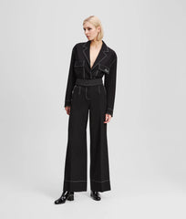 Παντελόνι Contrast Stitch Karl Lagerfeld - A3W10096-999