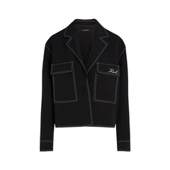Σακάκι Contrast Stitching Karl Lagerfeld - A3W14041-999