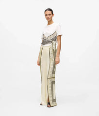 Παντελόνα Fluid Scarf Print PJ - Karl Lagerfeld