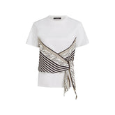 Κοντομάνικη μπλούζα Scarf Print - Karl Lagerfeld
