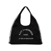 Τσάντα ώμου Mesh Hobo σε μαύρο - Karl Lagerfeld
