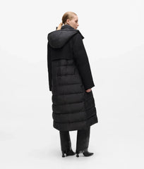 Μπουφάν Puffer μακρύ σε μαύρο - Karl Lagerfeld
