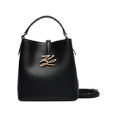 Τσάντα ώμου Small Bucket K/Autograph σε μαύρο - Karl Lagerfeld | B4W30045-992