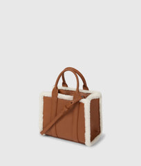 Τσάντα Tote RSG Mini Shearling σε μαύρο - Karl Lagerfeld