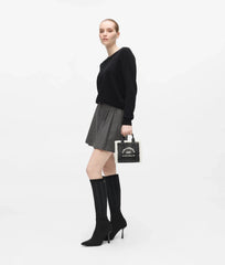 Τσάντα Tote rSG Mini Shearling σε μαύρο - Karl Lagerfeld