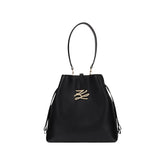 Τσάντα ώμου Bucket K/Autograph σε μαύρο - Karl Lagerfeld