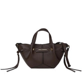 Τσάντα Tote Mini K/Pierced σε καφέ σκούρο - Karl Lagerfeld