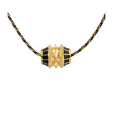 Κολιέ Black Talisman MYA-BAY - CO-263