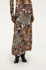 Φούστα Tapestry Flowers Maxi πολύχρωμη - FARM Rio