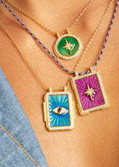 Κολιέ Blue Eye Boheme MYA-BAY - CO-233