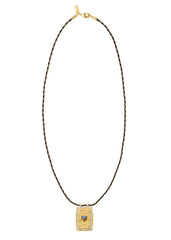 Κολιέ Labradorite Heart Boheme MYA-BAY - CO-249