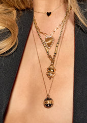 Κολιέ Black Shiny Protection MYA-BAY - CO-327