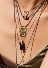 Κολιέ Black Plume MYA-BAY - CO-382