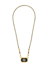 Κολιέ Black Shiny Yucatan MYA-BAY - CO-394