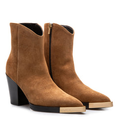 Μποτάκια με τακούνι Karl Lagerfeld - KL37252-5T2