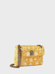 Τσάντα ώμου raffia Mini Kensington - Kurt Geiger