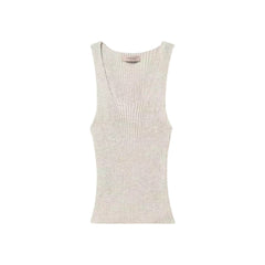 Αμάνικο πλεκτό μπλουζάκι Twinset - 251TP3370 12326