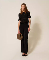 Πλεκτό κοντομάνικο - Twinset