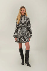 Μακρυμάνικο φόρεμα  FARM Rio - 328920-25044