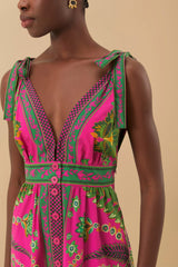 Aμάνικο φόρεμα  FARM Rio - 328960-25014