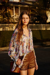 Μακρυμάνικη μπλούζα Sea Garden - Farm RIO