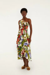 Φόρεμα Strapless Florart - Farm RIO