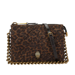 Τσάντα ώμου Kensington Pouch σε λεοπάρ - Kurt Geiger