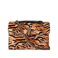 Τσάντα ώμου Leather Kensington σε λεοπάρ - Kurt Geiger