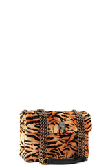 Τσάντα ώμου Leather Kensington σε λεοπάρ - Kurt Geiger