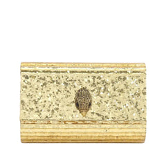 Τσαντάκι clutch χρυσό Party Eagle - Kurt Geiger