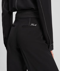 Παντελόνι Contrast Stitch Karl Lagerfeld - A3W10096-999